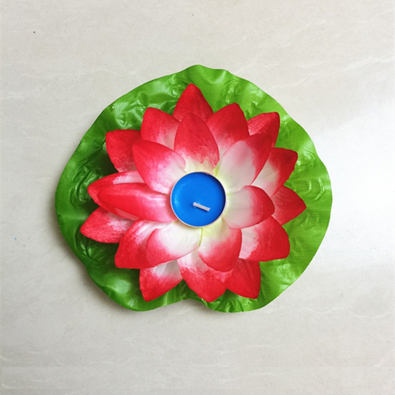 Đèn hoa sen hoa đăng thả nước , trang trí Vu Lan Cúng Rằm Trung thu, Phật Đản