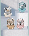 Quạt bỏ túi hình chú bò cute dể thương