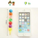 Bút chì khúc mặt cười 7 màu (1 cây)