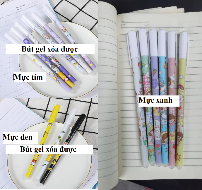 Bút gel xóa được TC-G01E