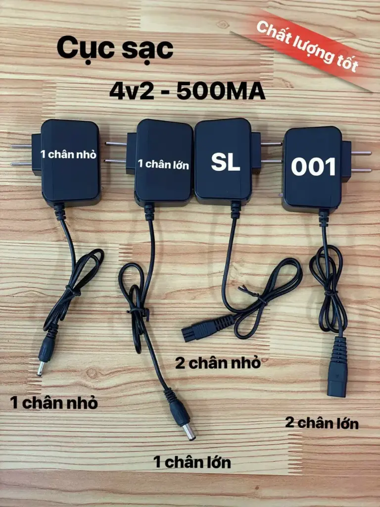 Bộ sạc đèn đội đầu