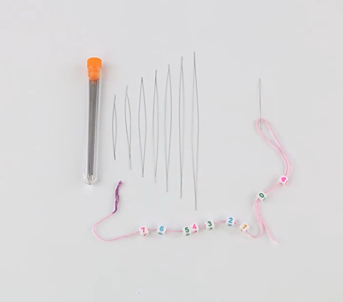 Kim xỏ hạt chuổi túi 10 cây