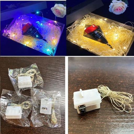 Dây đèn led trang trí hộp quà, led đom đóm