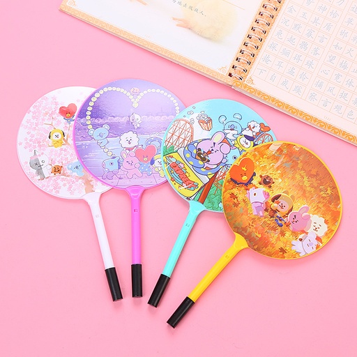 [35515000031] Bút bi quạt nhiều hình (1 cây)