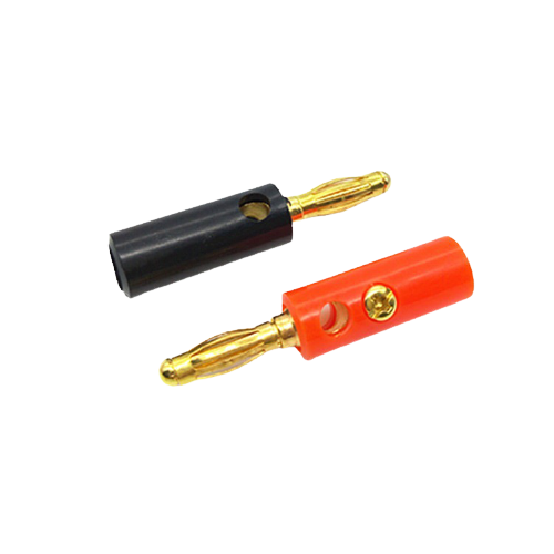 Phích cắm chuối 4mm mạ màu vàng (1 cặp)