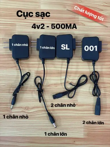 Bộ sạc đèn đội đầu