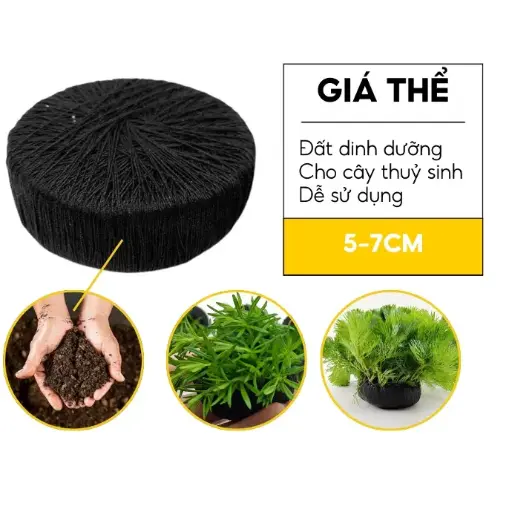 Giá Thể Cho Cây Cắt Cắm Thuỷ Sinh 5CM, 7CM