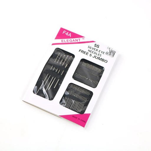 [WHNR0307] Set 55 kim may bằng thép không rỉ nhiều kích thướt F4A