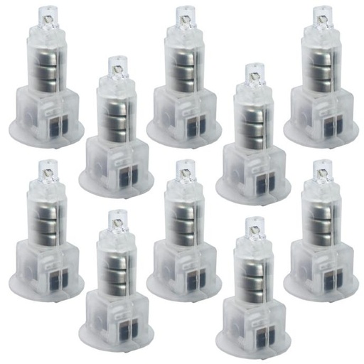 Đèn led gắn đèn trung thu Trắng